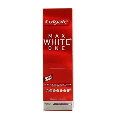 Colgate Dentifrice Blancheur Colgate Max White One 75ml Pharmacie