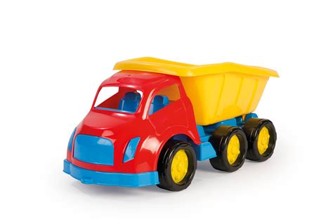 Maxi Large Kids Toy Dump Work Construction Sandpit Tipper 6 Wheels