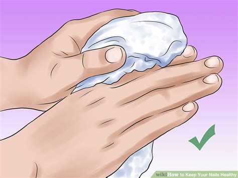 How To Keep Your Nails Healthy With Pictures Wikihow