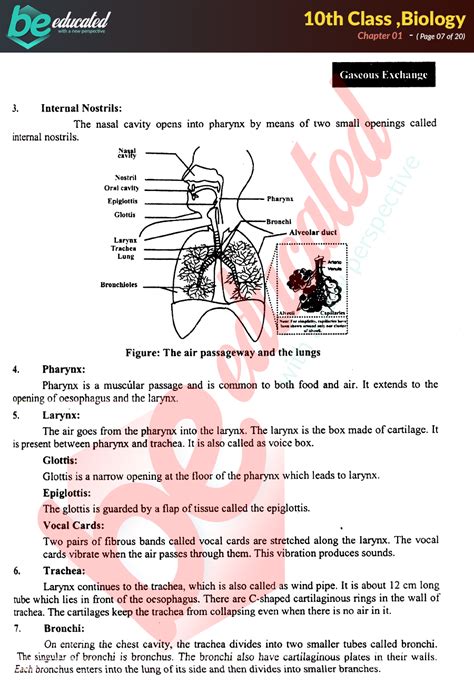 Chapter 1 Biology 10th Class Notes Matric Part 2 Notes Riset