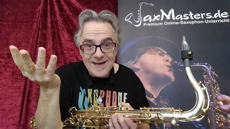 Vibrato Auf Dem Sax Saxophon Praxis Tipps YouTube