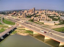 Aerial View of Dayton, Ohio in Summer | Vibration Analysis : Infrared ...