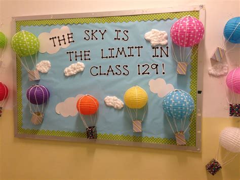 3 Ways To Make Your Classroom Bulletin Boards Pop Ms Rachel Vincent Hot Air Balloon