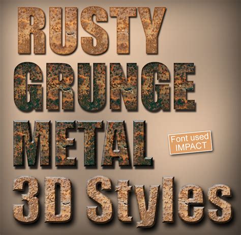 Grunge Layer Styles Fx Free Downloads And Add Ons For Photoshop