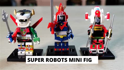 Unbox And Assemble Voltes V Daimos And Voltron Mini Fig Youtube