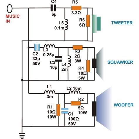 Summary for subwoofer wiring diagram. Speaker Crossover Wiring Diagram - Wiring Diagram And Schematic Diagram Images