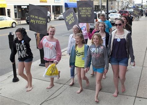 Barefoot March In Ocean City Calls Attention To Global Issue Upper