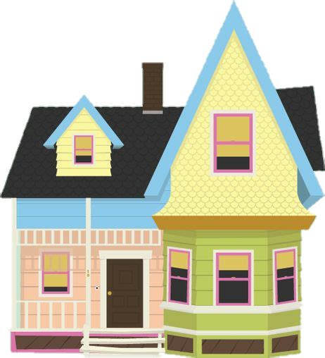 House Home Colorful Drawing Sticker By Elizabeth Up Movie House