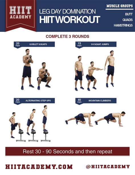 Time To Get Those Legs In Check With This Intense Leg Hiit Workout From