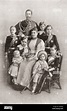 El Kaiser Wilhelm II con su esposa Augusta Victoria y su familia ...