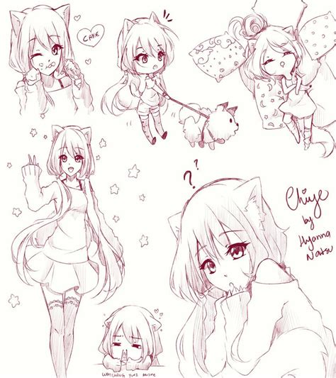 Yo Yo Chiye By Hyanna Natsu On Deviantart Chibi Drawings Anime Girl