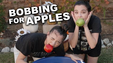 Bobbing For Apples Challenge Merrell Twins Youtube