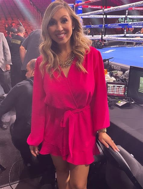 meet crystina poncher the top rank and espn announcer who is the undisputed queen of tv boxing