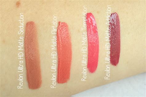 Revlon Ultra Hd Matte Lipcolour Swatches And Review