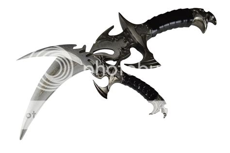2pc Fantasy Claw Fixed Blade Knife Twin Dagger Set Draco W Sheath Ebay