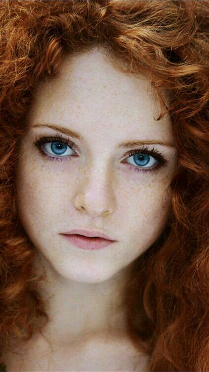 Beautiful Blue Eyed Redhead Red Haired Beauty Beautiful