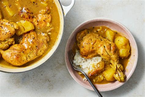 jamaican curry chicken and potatoes recipe nyt cooking