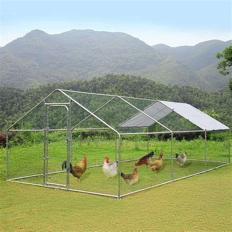Buy Vitesse Large Metal Chicken Coop, Wire Chicken coops Runs