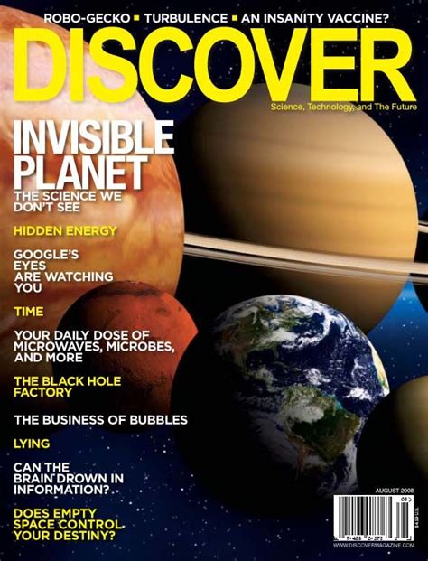 Discovery Magazine Discover Magazine Discover Magazine Discover