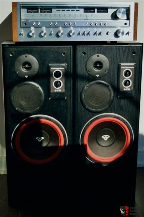 Pioneer Sx 1080 Receivercerwin Vega E 710 Speakers Restored New Photo