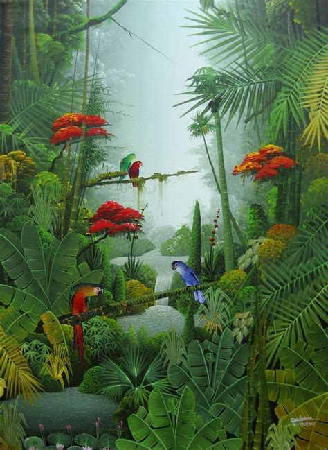 Rainforest Art By Mahinui On Celebrate National Rain Forest Week