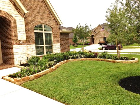 Houston Landscaping Front House Landscaping Front Yard Landscaping