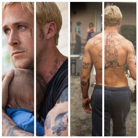 Ryan Gosling The Place Beyond The Pines Tattoos