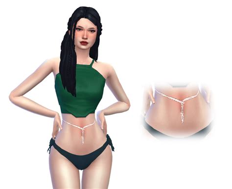 Awesome Belly Piercing Custom Content For The Sims 4 — Snootysims