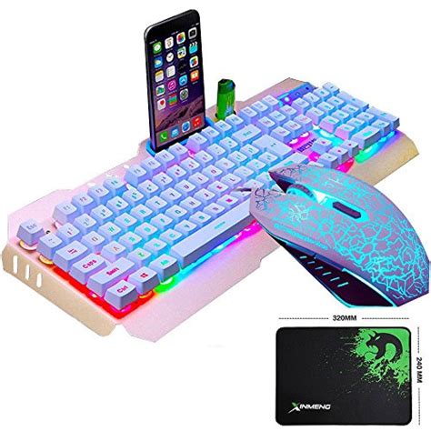 Lexonelec Technology Keyboard Mouse Combo Gamer Wired