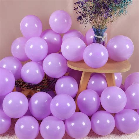 200pcs Light Purple Balloons 5 Inch Mini Thicken Macaron Lavender