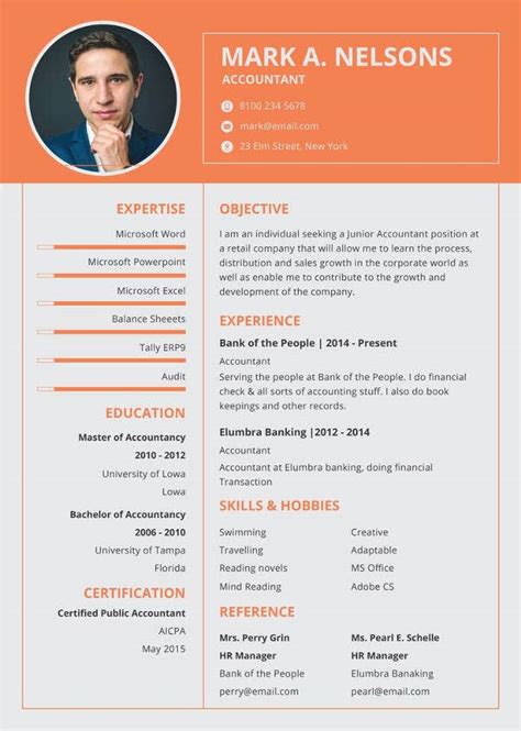 Choose your professional cv template and get started! 36+ Resume Format - Word, PDF | Free & Premium Templates