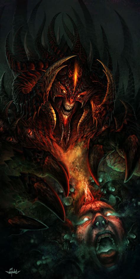 Dark Fantasy Art Dark Lord Demon Art