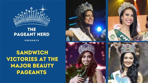 Sandwich Victories At The Major Beauty Pageants Tpn10 Youtube