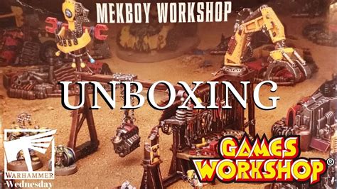 Warhammer 40k Mekboy Workshop Unboxing Youtube