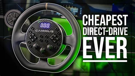 The CHEAPEST Direct Drive Wheel EVER CAMMUS C5 Review YouTube