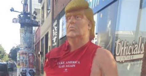 Naked Donald Trump Statues Pop Up In Cities But Its Nyc That Removes It With A Blistering Zinger