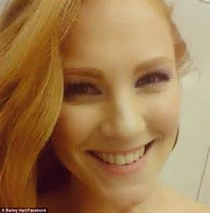 Bailey Hart Crowned As Australia S Hottest Ginger Daily Mail Online