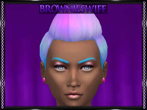 Sims 4 Hairs The Sims Resource Pompadour Spikey Pastel Ombre By