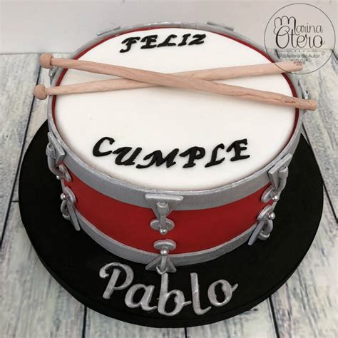 Bateria Music Cake Marinaoteropasteleria Cool Birthday Cakes 11th