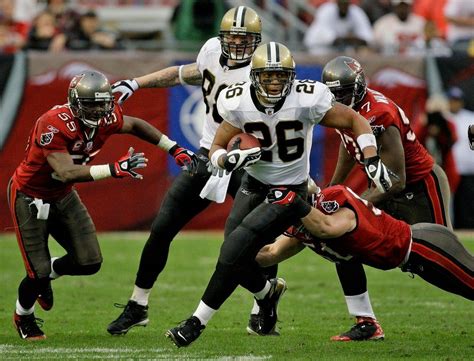 Deuce Mcallister Will Be Inactive Serve As Saints Captain For Saturday
