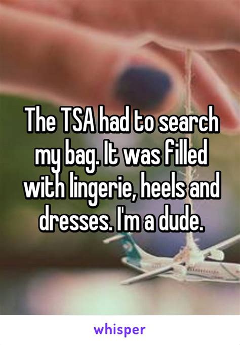 travelers reveal the embarrassing things tsa found in their carry ons