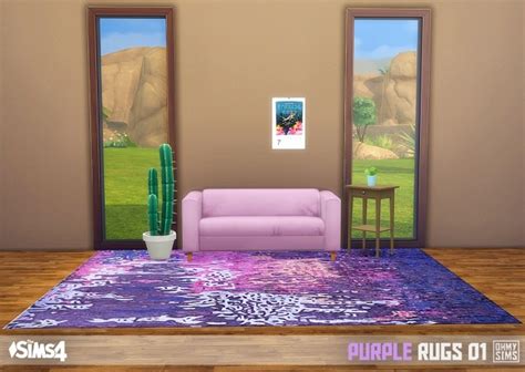 Purple Rugs 01 At Oh My Sims 4 Sims 4 Updates
