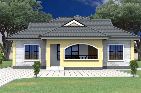 Beautiful Low Budget Modern 3 Bedroom House Design September 2024