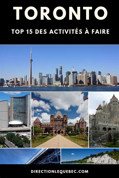Toronto Top 15 Des ActivitÉs à Faire Toronto Visiter Toronto Tourisme