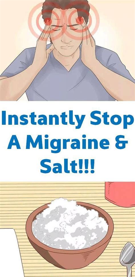 Instantly Stop A Migraine And Salt If You Or Someone You Know Suffers