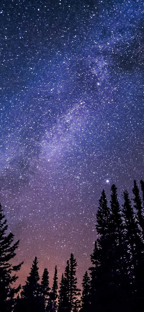 Awesome starry sky wallpaper for desktop, table, and mobile. iPhoneXpapers.com-Apple-iPhone-wallpaper-nl59-night-starry-sky-aurora-winter