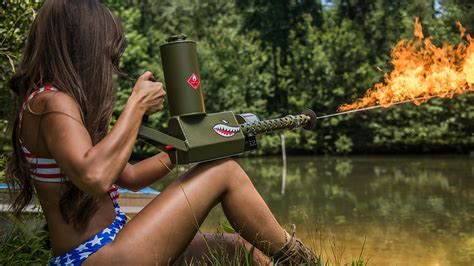 Burning Love Firing Up The Commercially Available Xm42 Flamethrower Ballistic Magazine