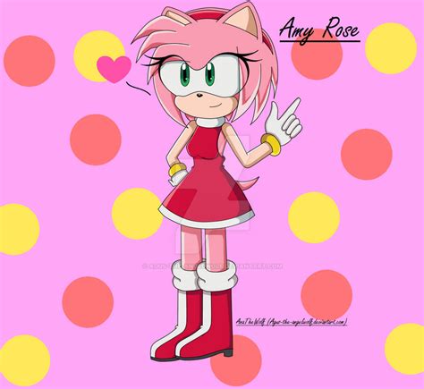 Amy Rose By Agus The Angelwolf On Deviantart