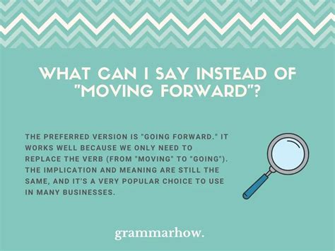 11 Other Words For Moving Forward