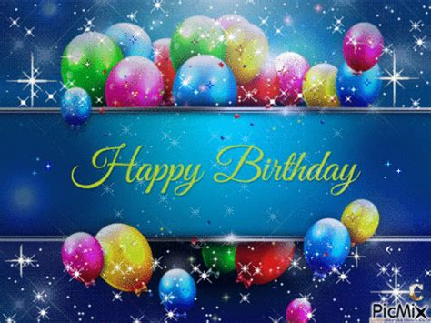 √ Animated Glitter Sparkle Happy Birthday Images
